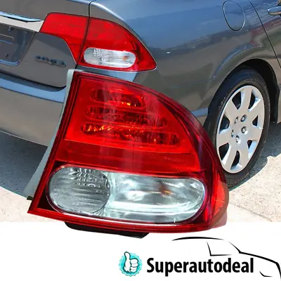 Fit 2009 2010 2011 Honda Civic Sedan Rear Tail Light Lamp Passenger Right Side • $40.49