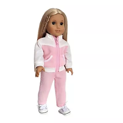 Doll Clothes Jacket Top And Pants Fit 18  AG Girl Boy Dolls Maplelea E Christmas • $17.97