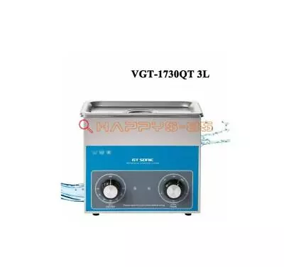 220V 3L Ultrasonic Cleaner With Timer Heater Cleaner For Jewelry Glasses Watch • $302.80