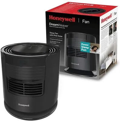 Honeywell HTF400E Dreamweaver Sleep Fan Pink Noise USB Charging 3 Speed • £38.55