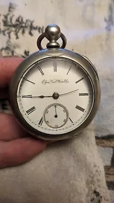 Vintage Antique Elgin National Watch Co. Pocket Watch With Key • $99.95