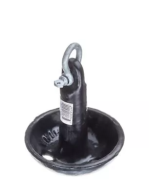 Seachoice Mushroom Anchor – Vinyl-Coated Cast Iron – Black – Multiple Sizes • $43.14