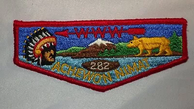 BSA OA Lodge 282  ACHEWON NMAT WWW Boy Scouts Of America Order Of The Arrow • $4.99