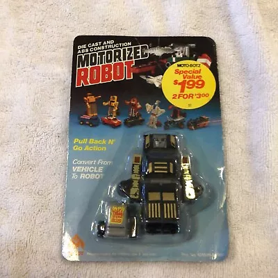 MOTORIZED ROBOT  RANGER  MC TOY '80 DynaBot MotoBot Transformers • $70