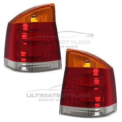 Vauxhall Vectra C Rear Light 2002-2009 Amber Tail Lamp Lens Pair Left & Right • $100.59