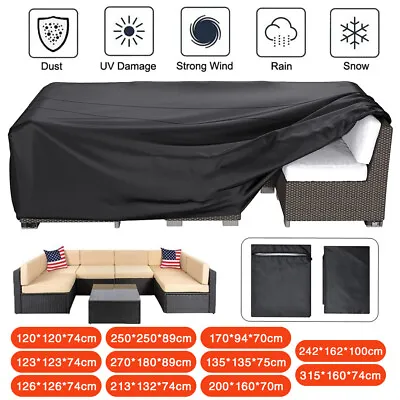 $16.09 • Buy Waterproof Outdoor Furniture Cover Garden Patio Rain UV Table Protector Sofa AU