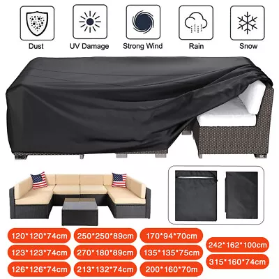 $13.55 • Buy Waterproof Outdoor Furniture Cover Garden Patio Rain UV Table Protector Sofa AUS