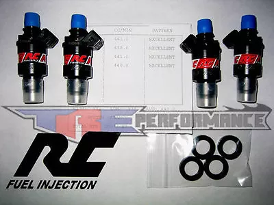 IN STOCK RC 1000cc Flow Matched Fuel Injectors Honda B D H Series B16 B18 B20  • $395.50