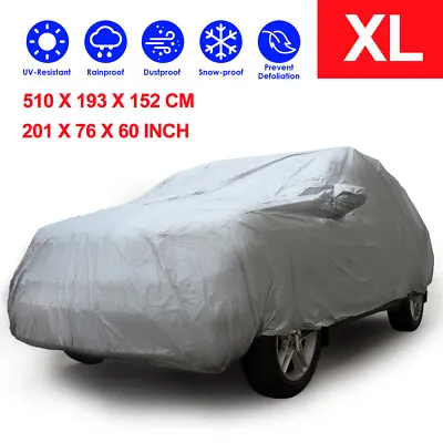 Outdoor Waterproof UV Snow Dust Rain Resistant Protection Car Full Cover • $22.51