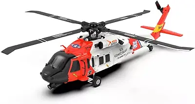 RC Helicopter Model  6CH 3D Coast Guard UH-60 Scale RC Helicopter RTF W/ GPS Int • $816.99