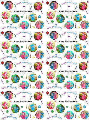 Billy And Bam Bam Personalised Birthday Gift Wrapping Paper 3 Designs ADD NAME • £4.19