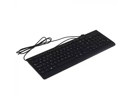 Lenovo Calliope USB Wired Keyboard QWERTY UK PC Laptop- Black • £14.99