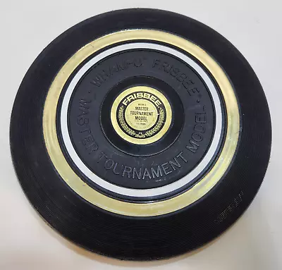 VTG Wham-O Frisbee Master Tournament Model 1967 Collectors Black/Gold W/ Mail In • $35