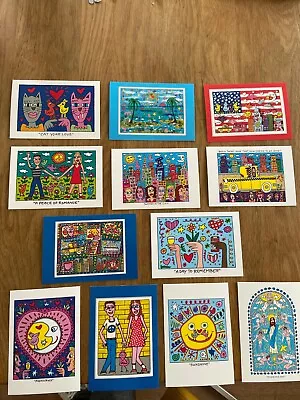 James Rizzi - Postcard Set - 12pcs New • $23.34