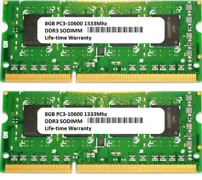 16GB 2x 8GB Apple MacBook Pro Early 2011 A1286 A1297 MD035LL/A MC725LL/A Memory  • $24.39