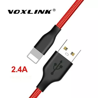 2.4A Original 1M Charging USB Cable For Apple IPhone 13 12 X 11 7 8 SE 6 XR IPad • £4.06