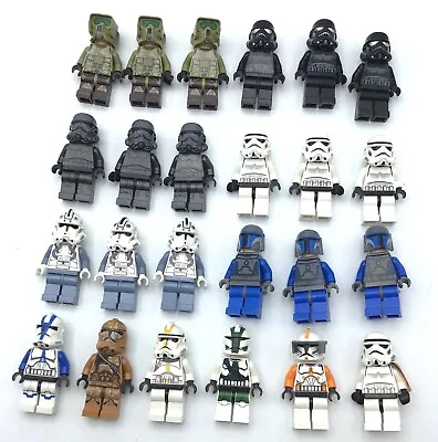 Lego Star Wars Clone Trooper Minifigures & Commanders Many Rares You Choose Type • £18.27