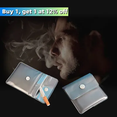 £2.87 • Buy 1/6 × Pocket Ashtray Portable Smoking Cigarette Ash Pouch Fireproof Odorless Bag