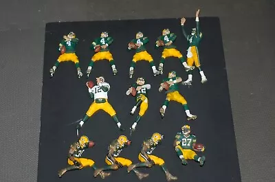 Brett Favre Aaron Rodgers Green Bay Packers 12 Pcs Mcfarlane Football Figure Lot • $150