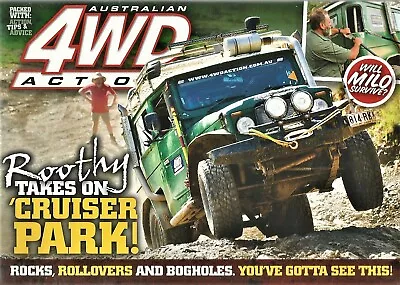 AUSTRALIAN 4WD ACTION Roothy Takes On 'CRUISER PARK! DVD 180 TV SERIES Travel R0 • $3.95