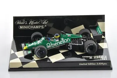 F1 TYRRELL 012 #3 M.Alboreto 1983 1/43 MINICHAMPS 400830003 • $87