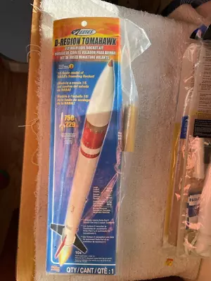 Estes D-REGION TOMAHAWK Model Rocket Kit. 1/5 Scale. Flies To 750' Never Opened • $59.99