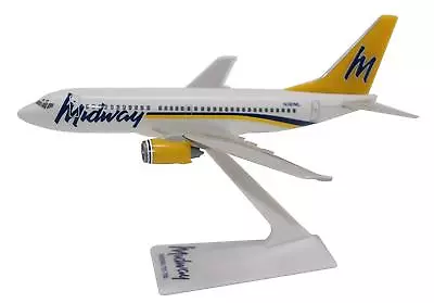 Flight Miniatures Midway Boeing 737-700 Desk Top Display 1/180 Model Airplane • $66.30