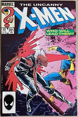 The Uncanny X-Men #201 (1986) Marvel Comic - 1st Nathan Summers Aka Baby Cable • $9.99