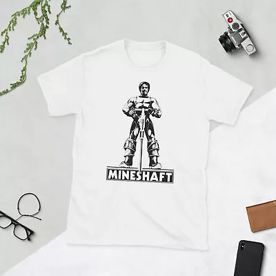 Mineshaft BDSM Gay Leather Bar & Sex Club T-Shirt Front & Back Print • $30.89