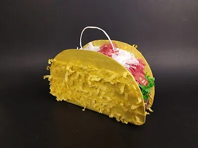 Mini Taco Pinata With Hanging Loop Festival Party Fun Toy • $5.99