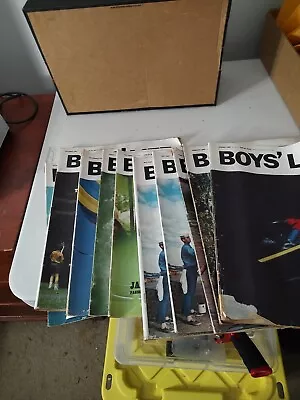 Lot Of 9 Boys Life Magazines Pre Owned Vintage 1969 • $20