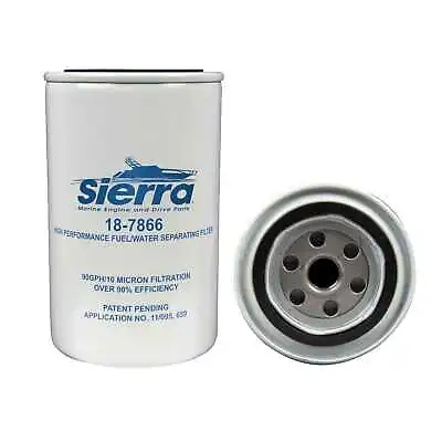 Sierra 18-7866 Fuel Filter 10-Micron Yamaha Outboard MAR-FUELF-IL-TR 9-37807 • $23.14