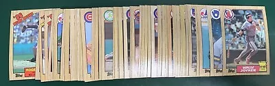 1987 Topps Baseball SET BREAK Singles - Finish Your Set - #401-600 • $0.99