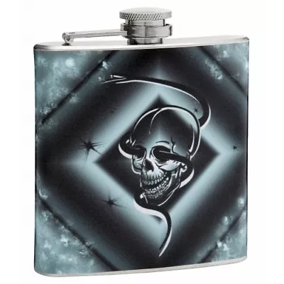 6 Oz Skull And Snake Hip Flask • $11.02