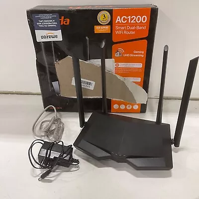 Tenda AC6 AC1200 Smart Dual Band 867 Mbps 3 Port Wireless Router • $24.99