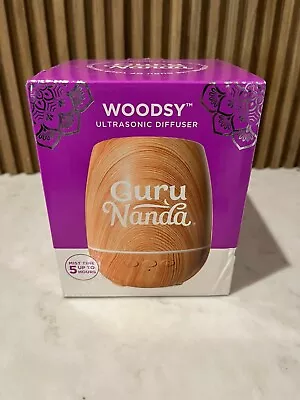 GuruNanda Woodsy Ultrasonic Essential Cool Mist Oil Diffuser 8E • $5