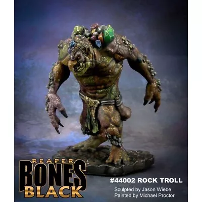 Reaper: Bones Black: Reaper Bones Black: Rock Troll • $13.45