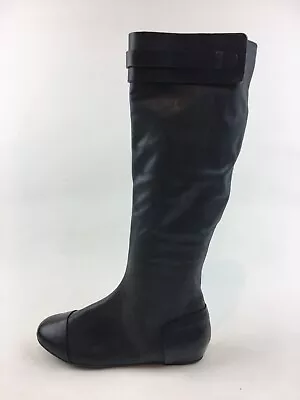 Max Studio Draping Tall Boots Women’s Size 8.5 M Black Leather $378    3475 • $125
