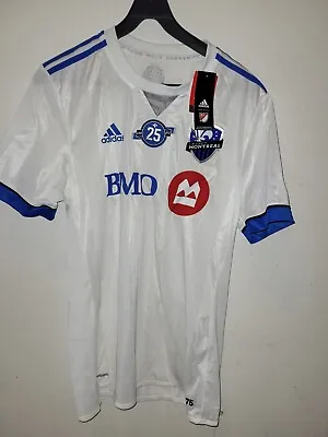 Adidas Authentic Mls Montreal Impact Team Jersey White Size Xl • $39.99