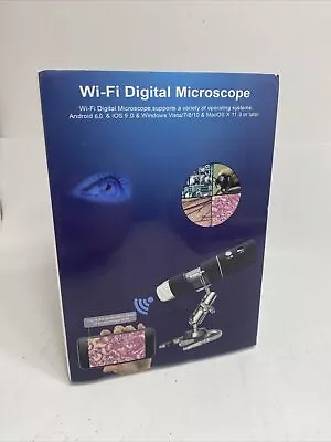 WiFi Wireless Digital Microscope Camera Video Photo 1000x • $24.99