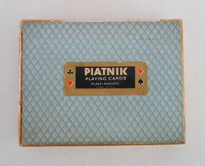 Vintage Playing Cards - Piatnik Madame De Pompadour Twin Pack Of Cards • £14