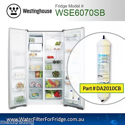 WSE6070SB Westinghouse Fridge Model Aqua Blue External Water Filter Replacement • $29