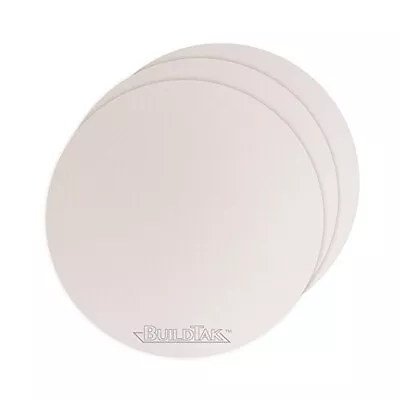 [3DMakerWorld] BuildTak 3D Printing Surface - White 6.5  Round (3 Pack) • $19.58