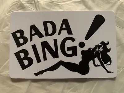 Bada Bing Magnet Strip Club Sopranos Tony Soprano Gandolfini Mafia Mob Mobster • $9.99