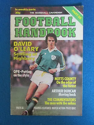 The Marshall Cavendish Football Handbook - Part 26 - 1978 • £3.99