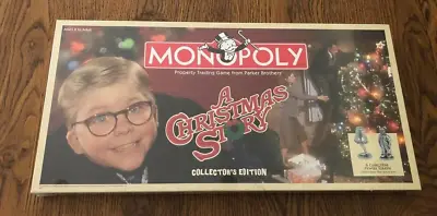 NEW 2007 Hasbro A Christmas Story Monopoly Board Game Collectors Edition Sealed • $44.99