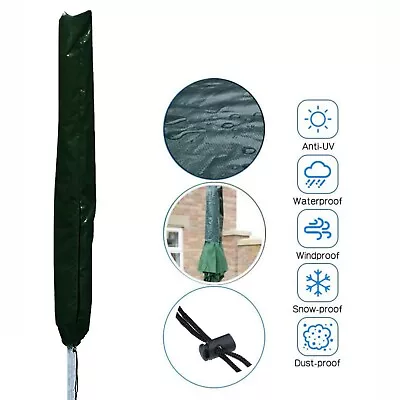 £3.99 • Buy SUL Green Jumbo Parasol Waterproof Outdoor Garden Furniture Cover