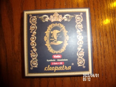 $1.99 • Buy Cleopatra Violin Synthetic Aluminum 2 Sets + 2 E Strings