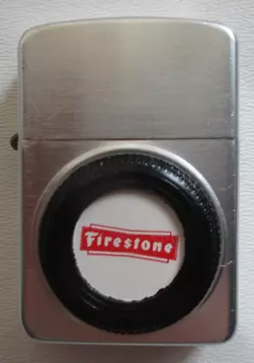 Vintage Firestone Lighter Made In USA Advertising Rubber Tire Automobile *NOS • $36