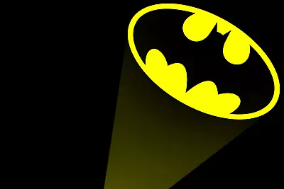 Batman Vintage Bat Signal Logo Poster 24x36 Inches  • $20